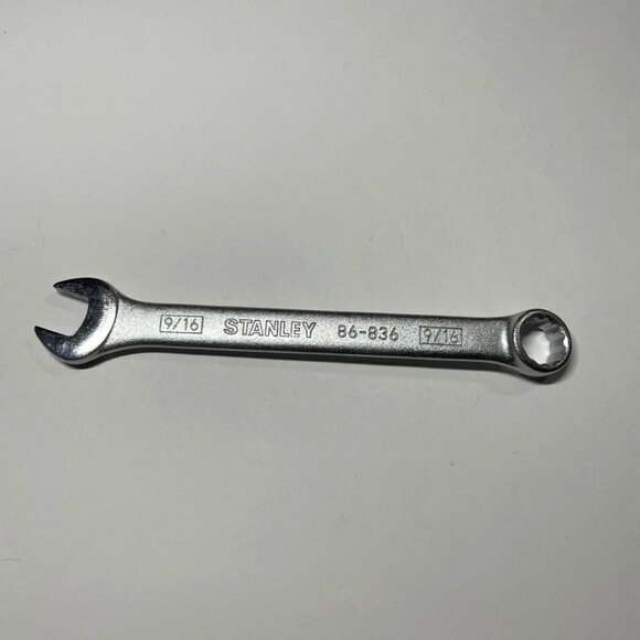 Stanley 9/16" 12 Point Combination Wrench‎ 86-836 USA - Picture 1 of 2